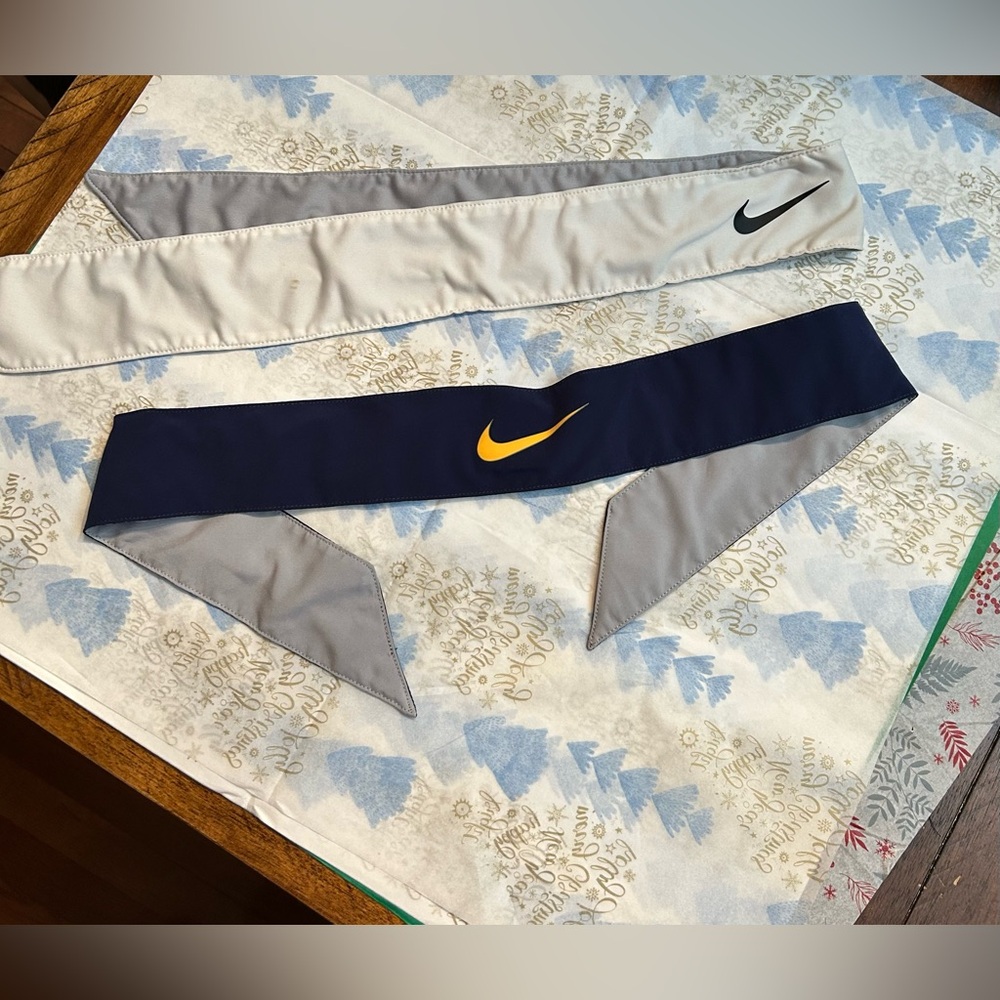 Nike Reversible Cooling Head Tie with Dri-Fit x 2